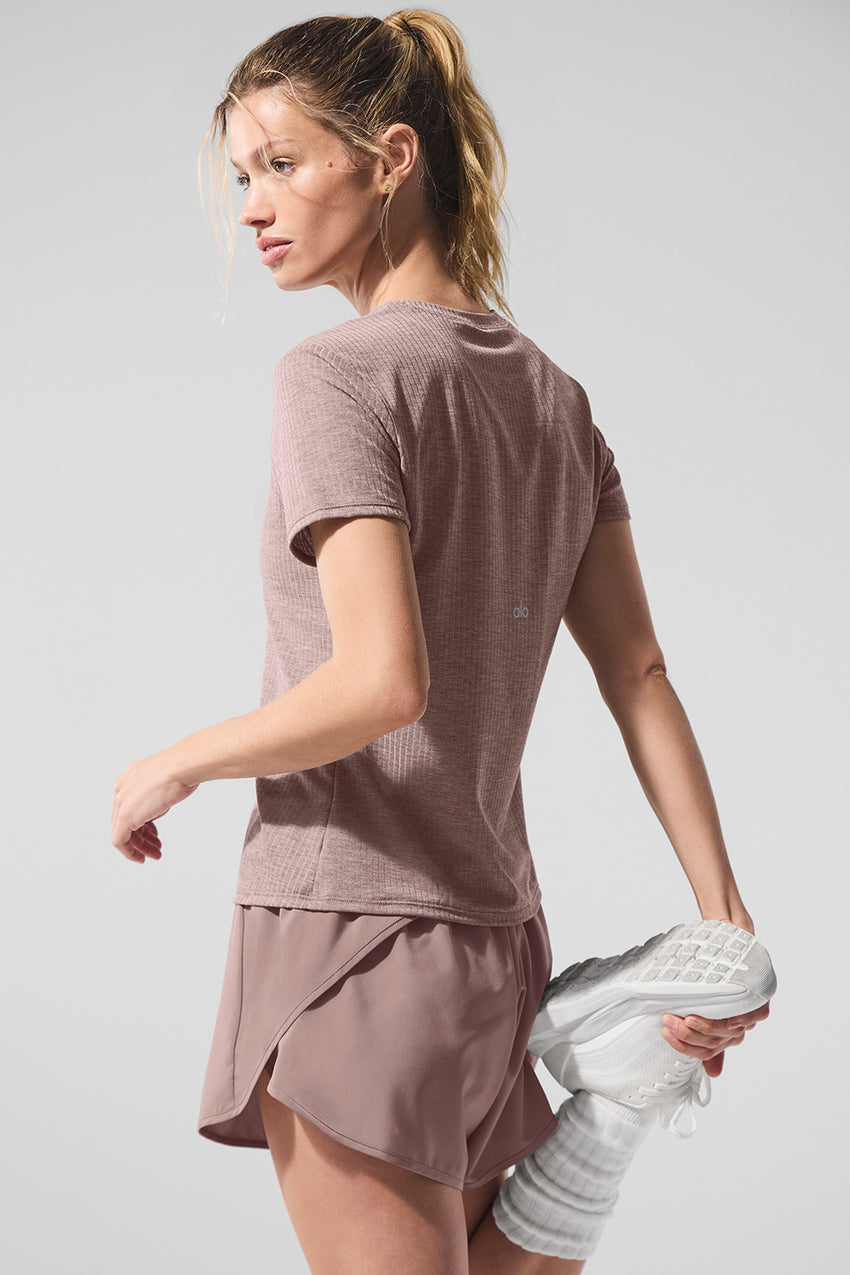 Ribbed Sea Coast Tee - Ivory