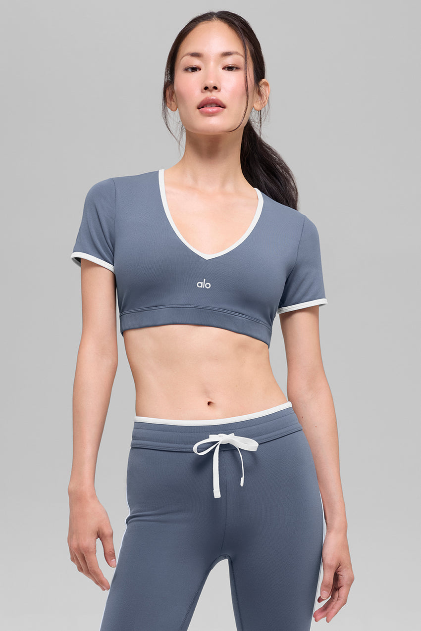 Airbrush Race Pace Short Sleeve - Black/White