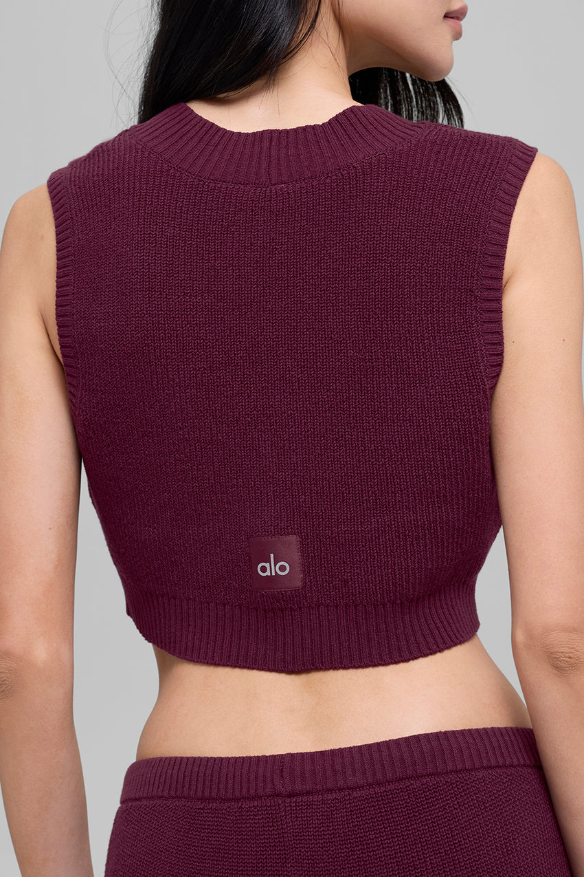 Supernatural Sweater Tank - Black