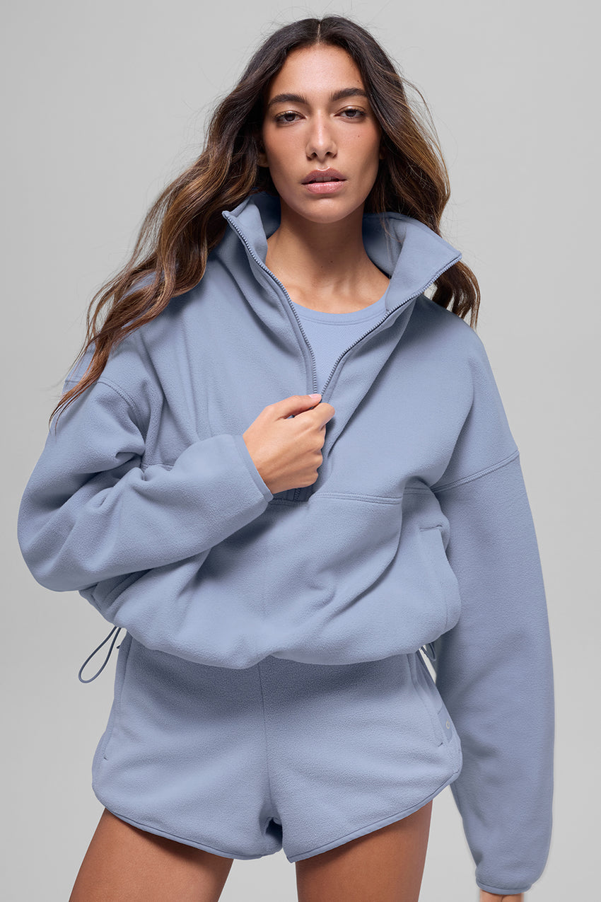 Polar Fleece Retreat Cover Up - Black