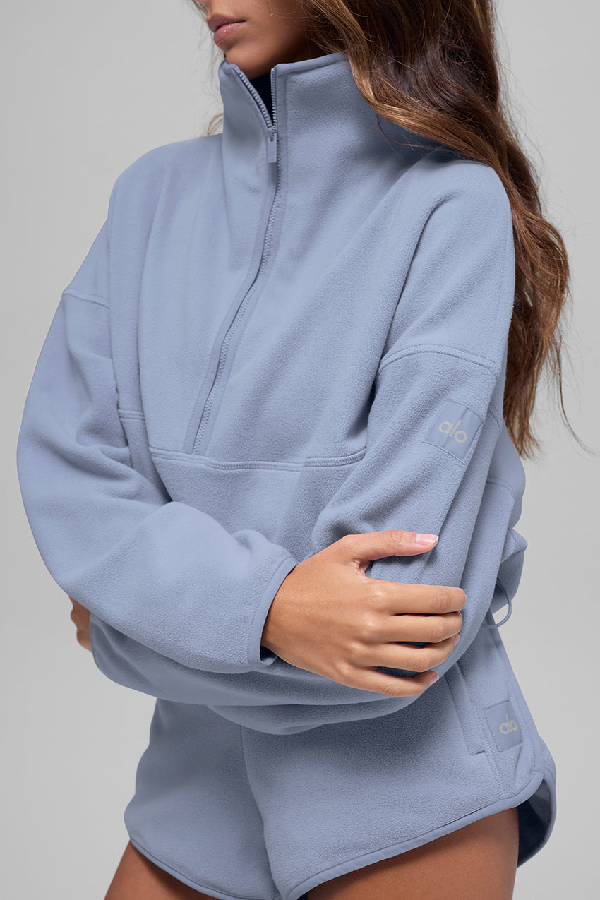 Polar Fleece Retreat Cover Up - Black