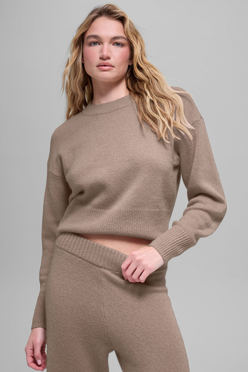 Cashmere New Class Crewneck Sweater - Ivory