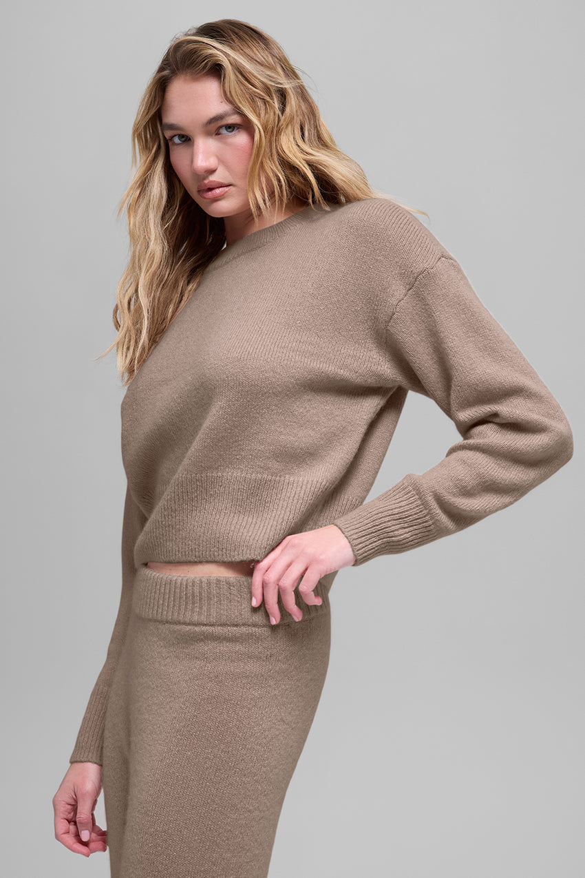 Cashmere New Class Crewneck Sweater - Ivory