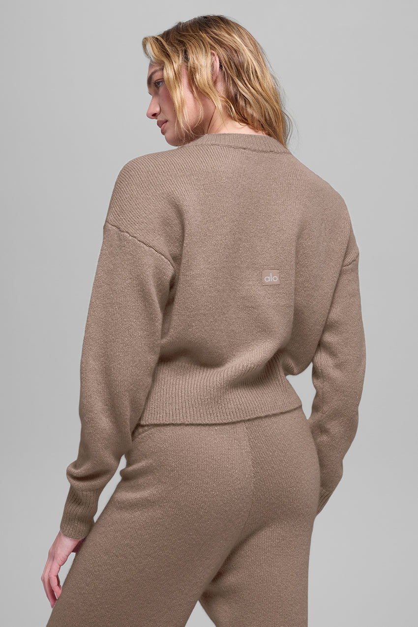 Cashmere New Class Crewneck Sweater - Ivory