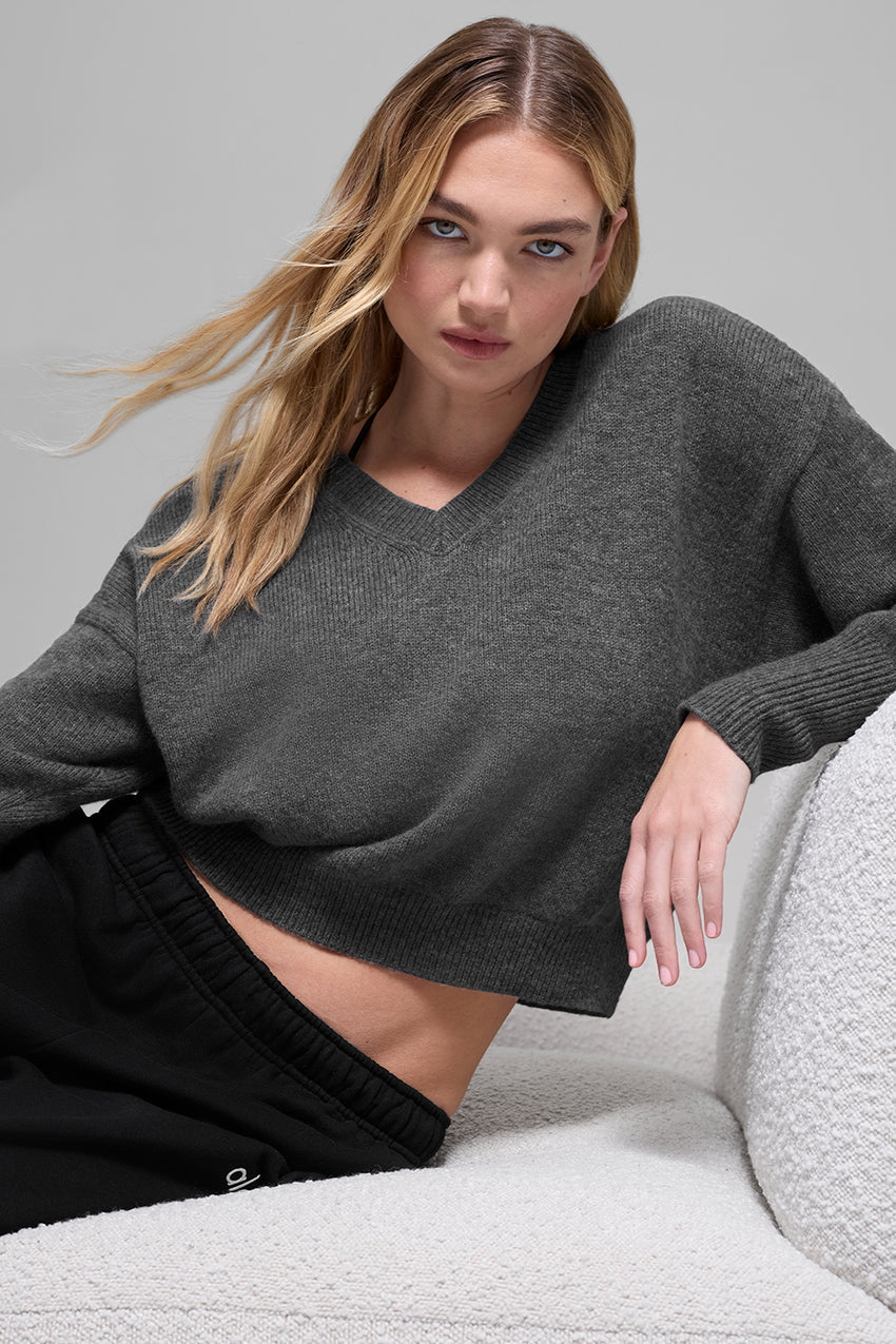 Cashmere New Class V-Neck Sweater - Ivory