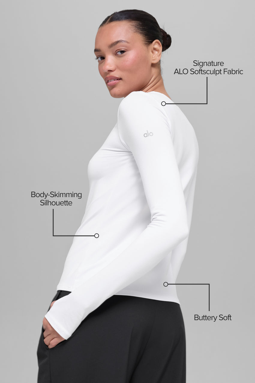 Alosoft Finesse Long Sleeve - Black