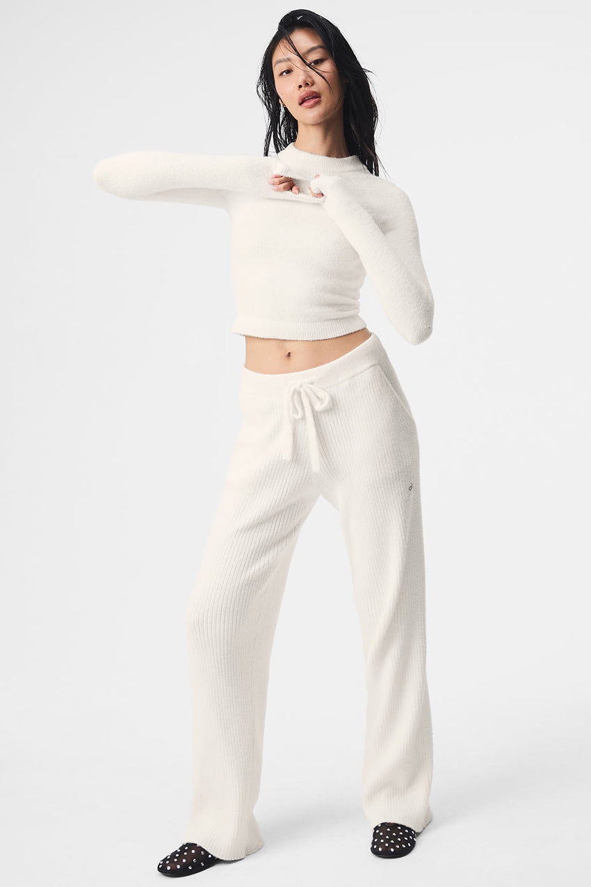 Snuggle Up Sweater Long Sleeve - Black