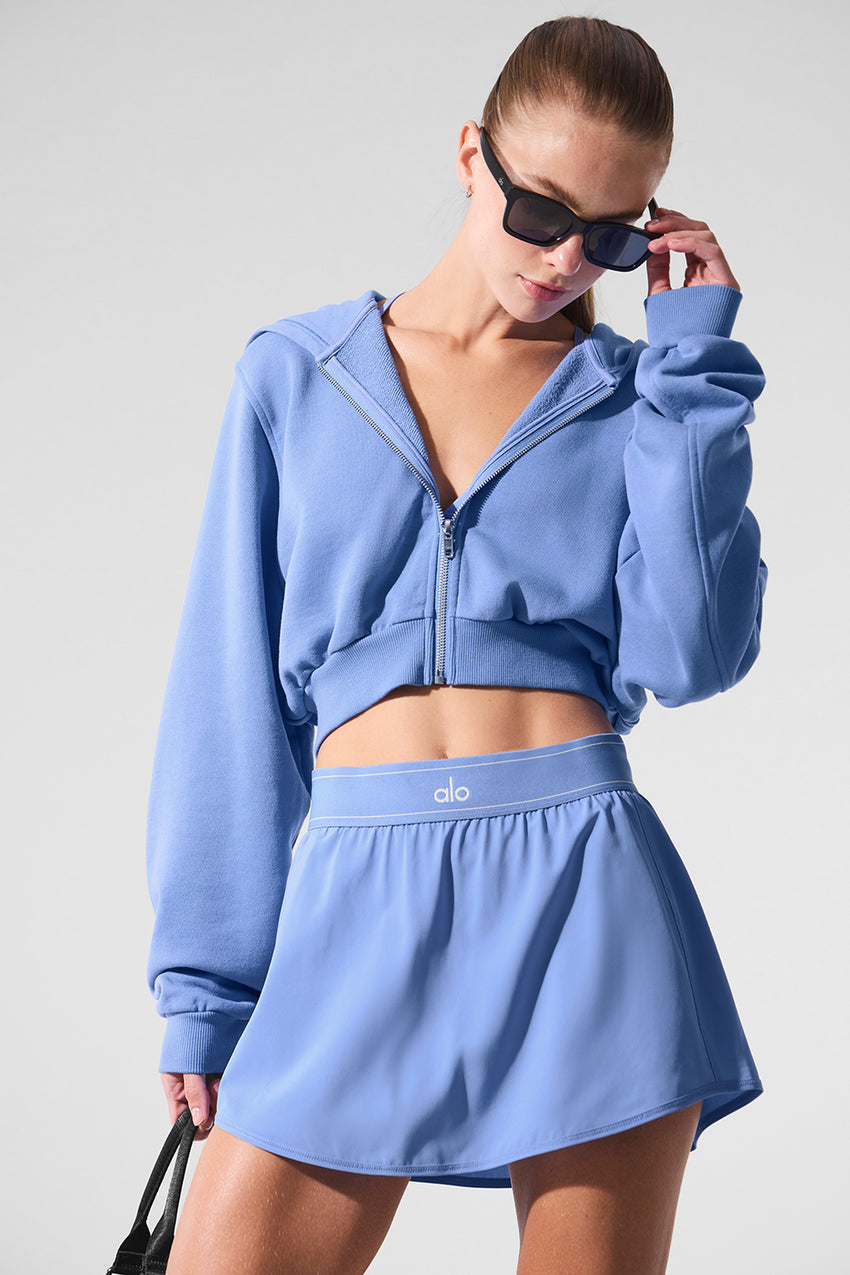 Sweet Escape Zip Up Hoodie - Black