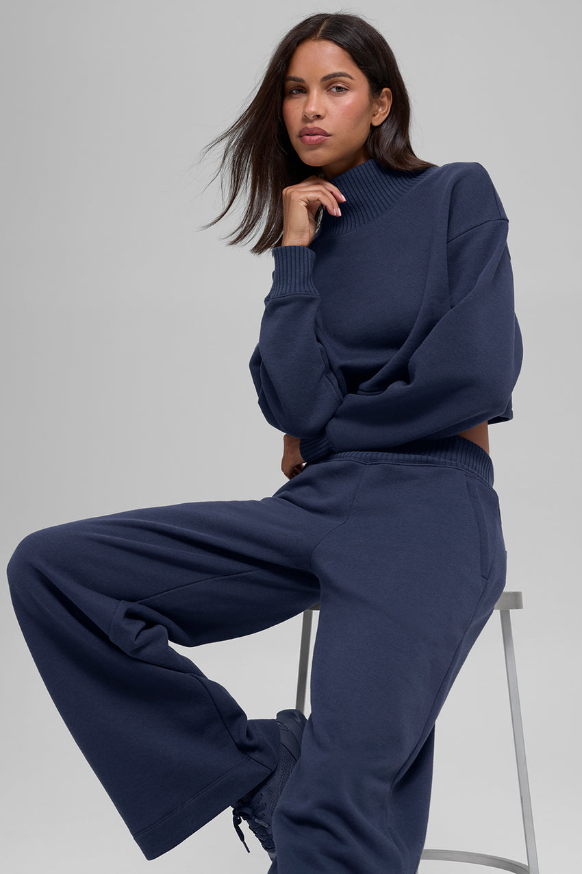 Cropped Serenity Coverup - Athletic Heather Grey