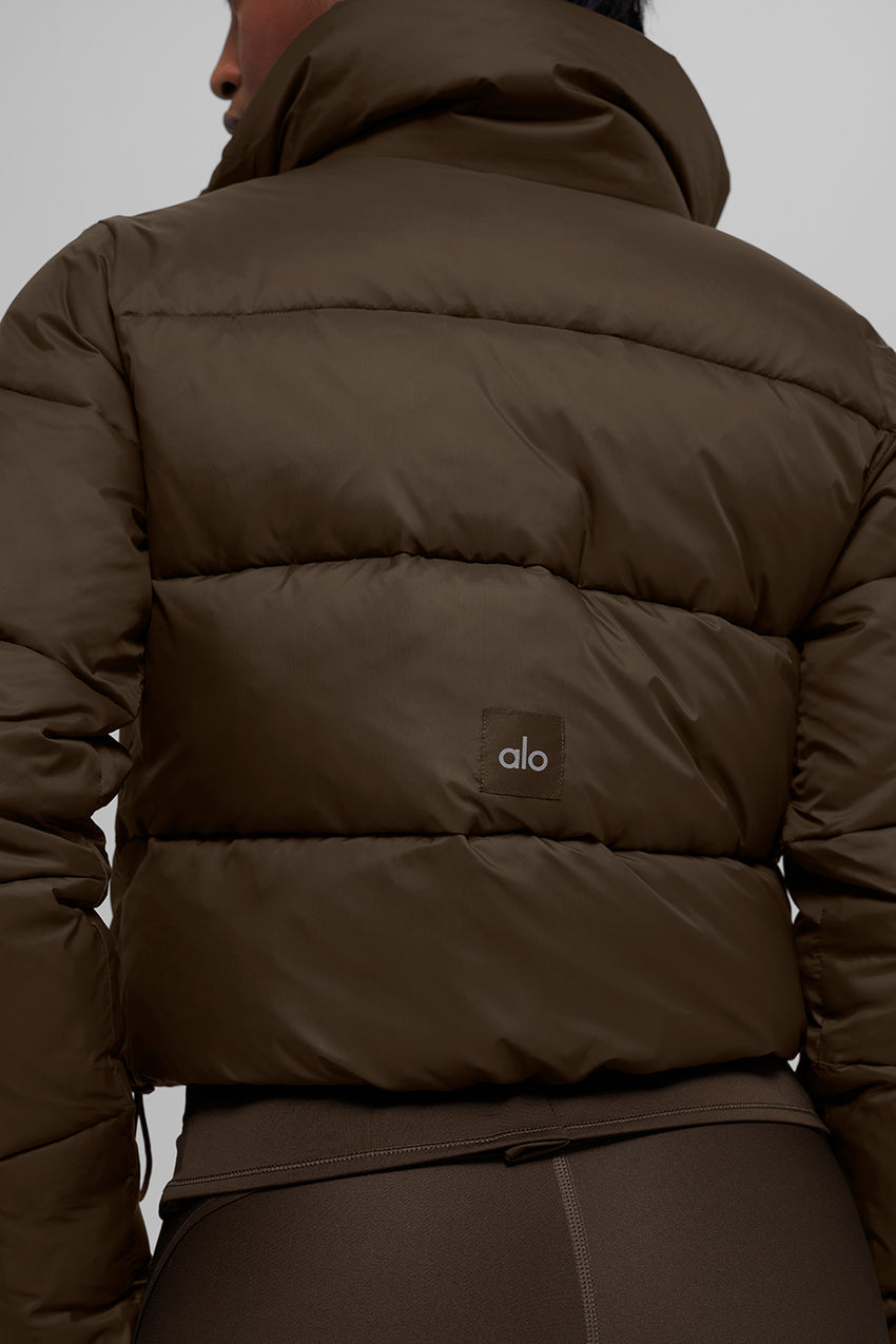 Gold Rush Puffer - Black