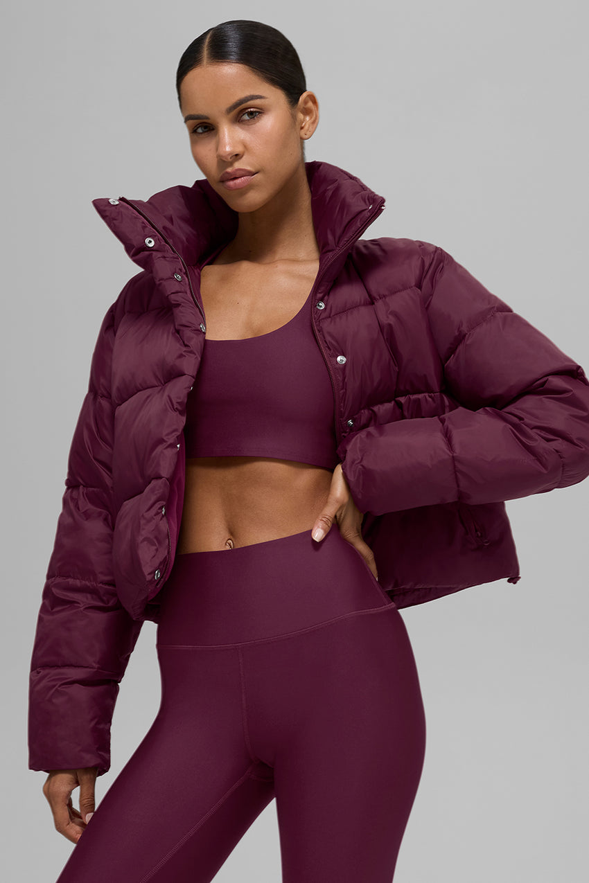 Gold Rush Puffer - Black
