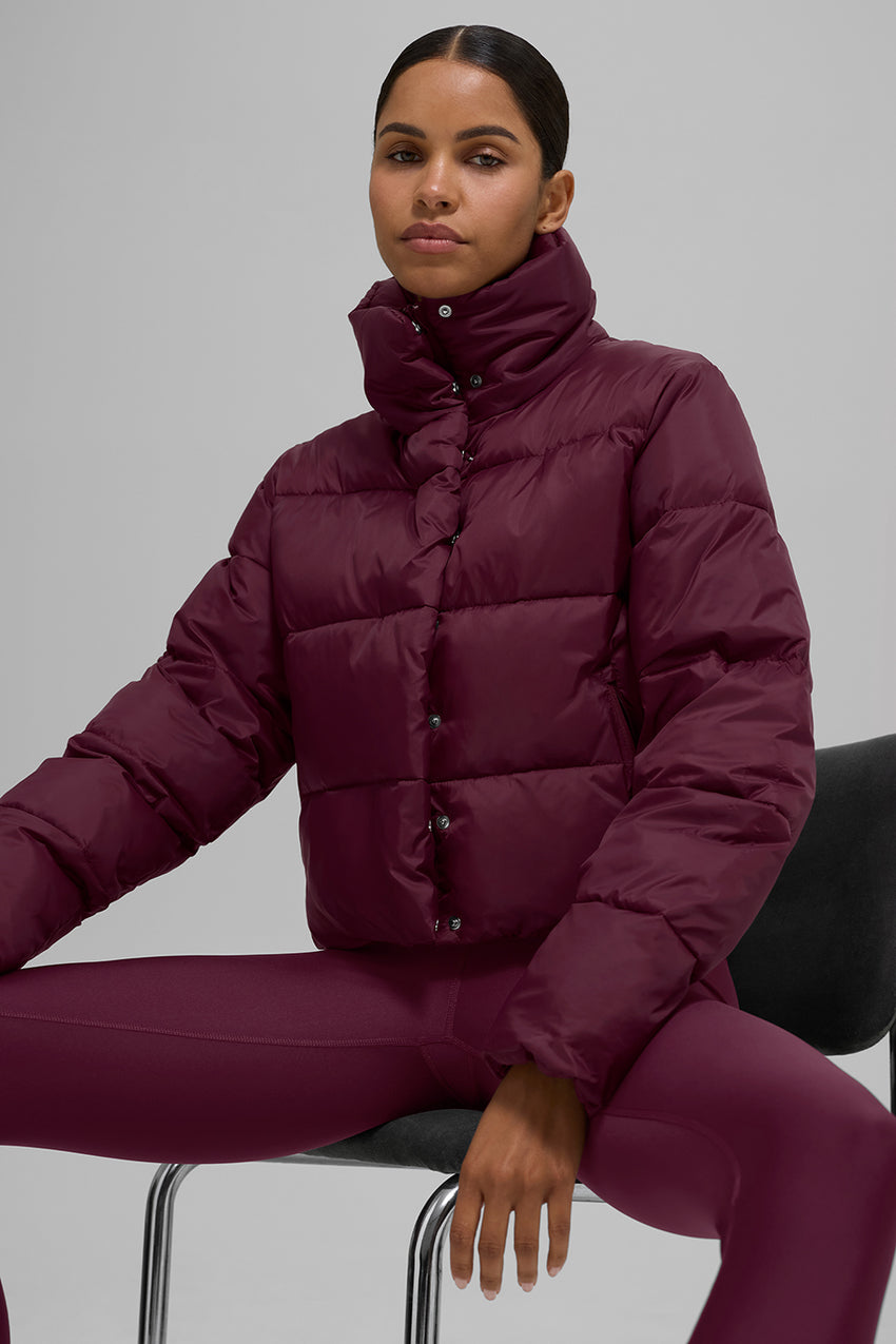 Gold Rush Puffer - Black