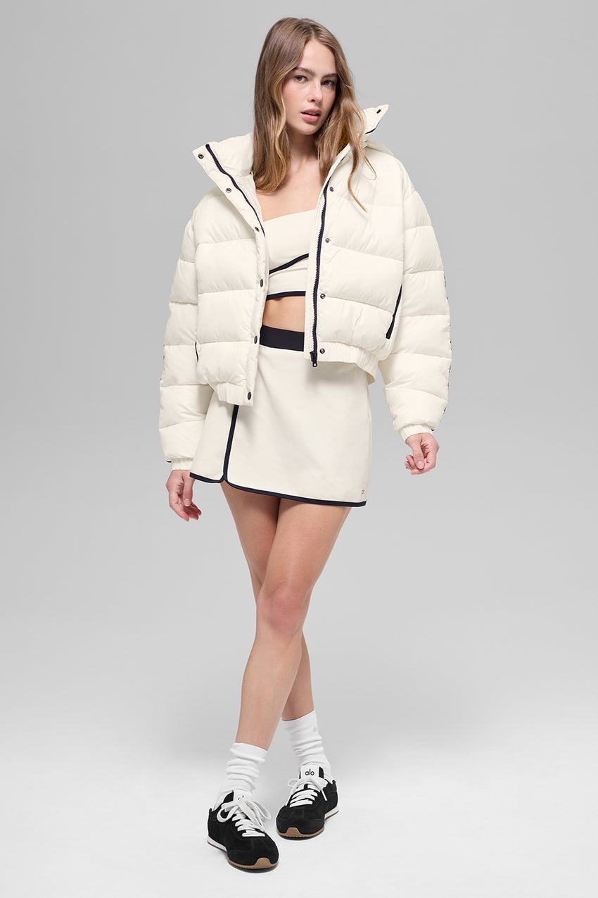 Aspen Love Puffer Jacket - Black