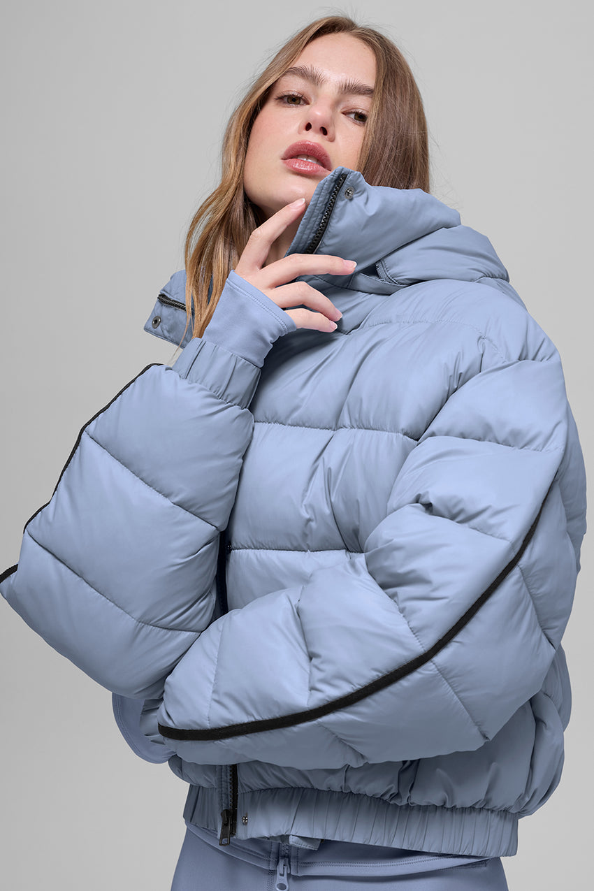 Aspen Love Puffer Jacket - Black