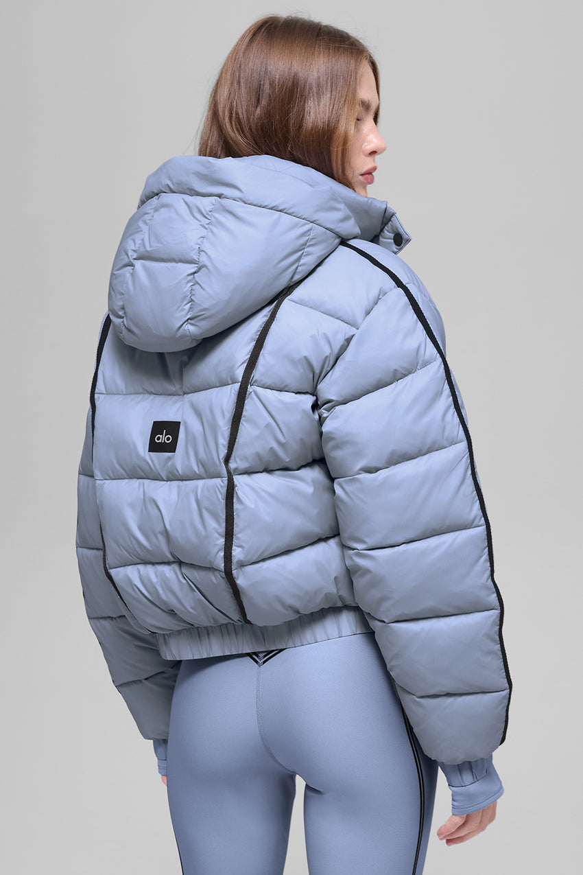 Aspen Love Puffer Jacket - Black