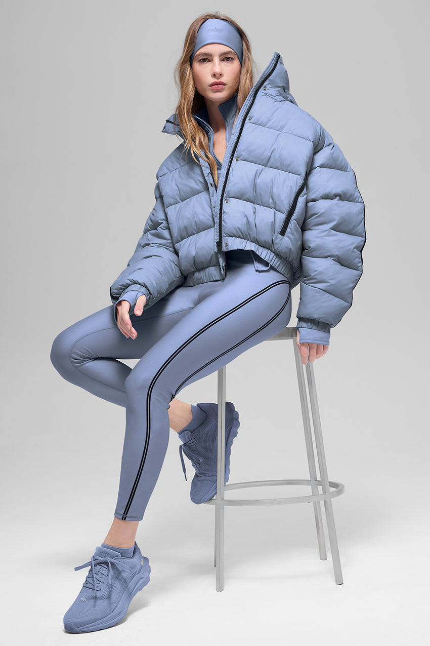 Aspen Love Puffer Jacket - Black
