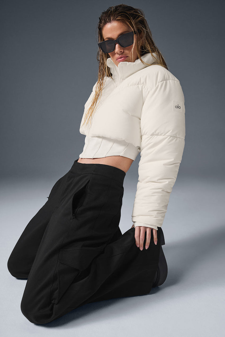 Main Act Corset Puffer - Black