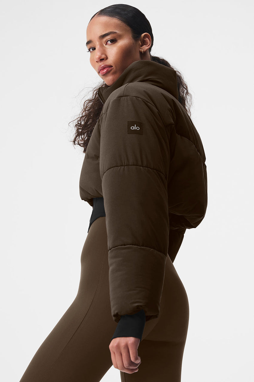 Main Act Corset Puffer - Black