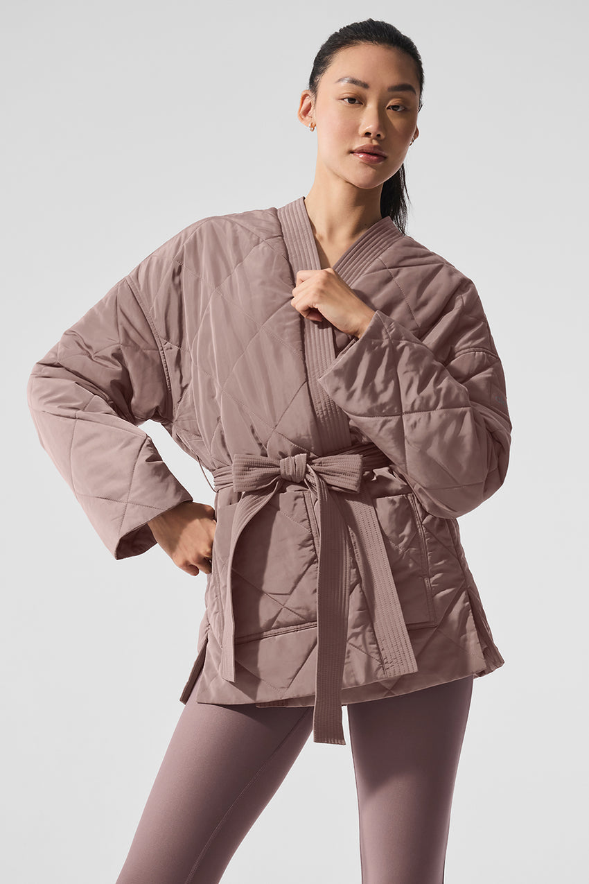 Urbanite Wrap Puffer - Mushroom