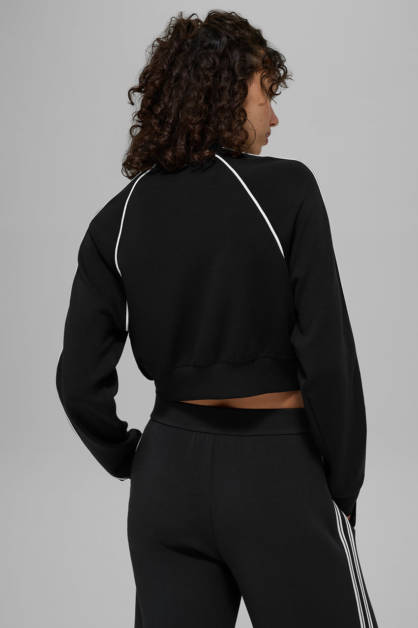 Track Star Full Zip Jacket - Black