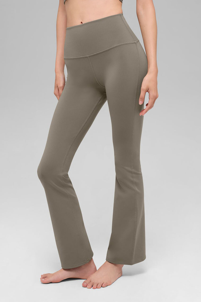 Airbrush High-Waist 7/8 Bootcut Legging - Black