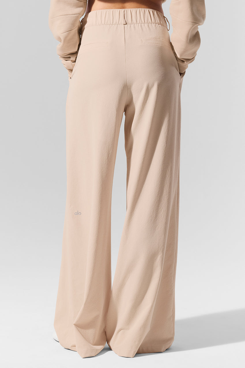 High-Waist Dreamscape Trouser (Long) - Black