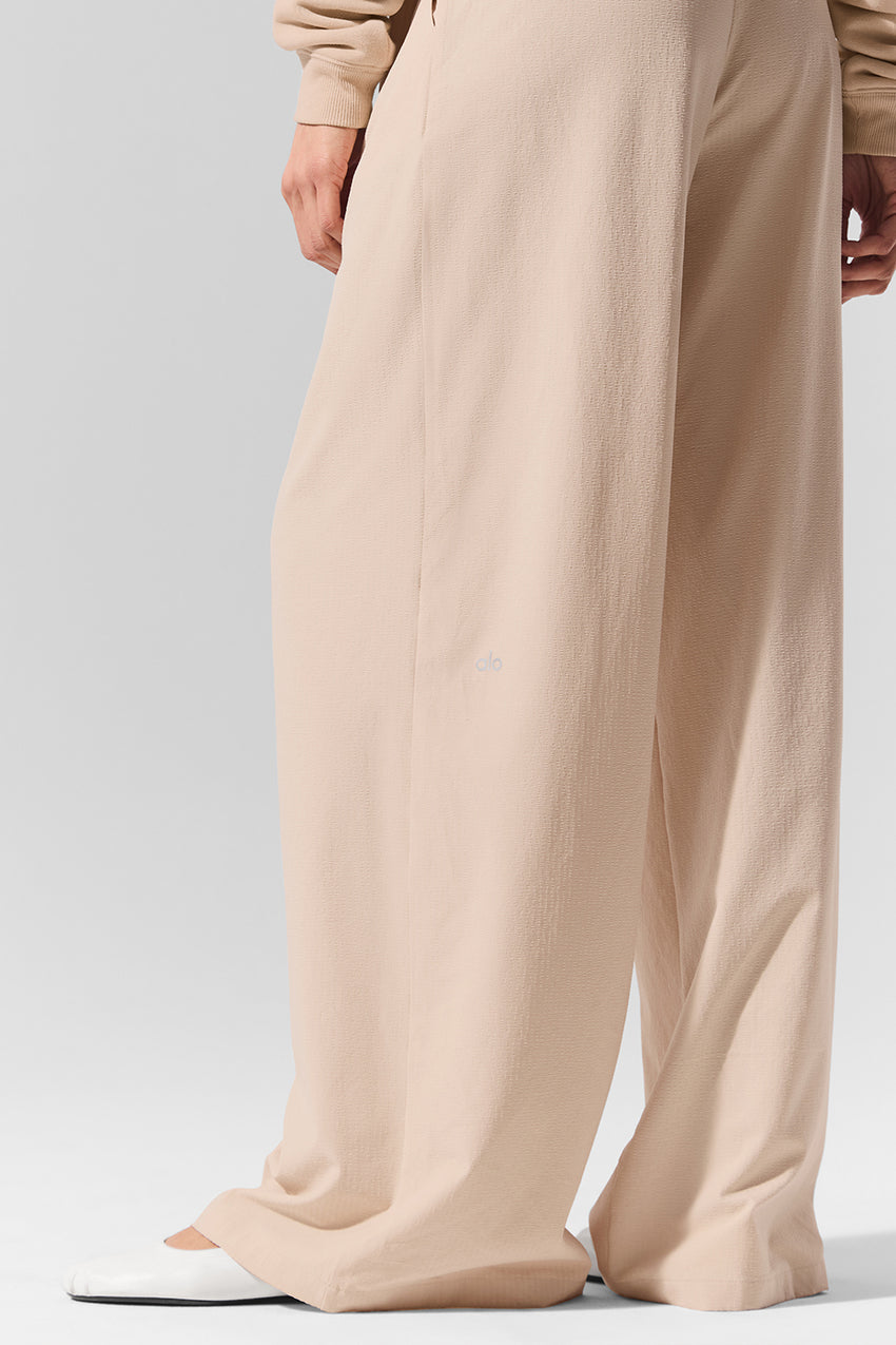 High-Waist Dreamscape Trouser (Long) - Black