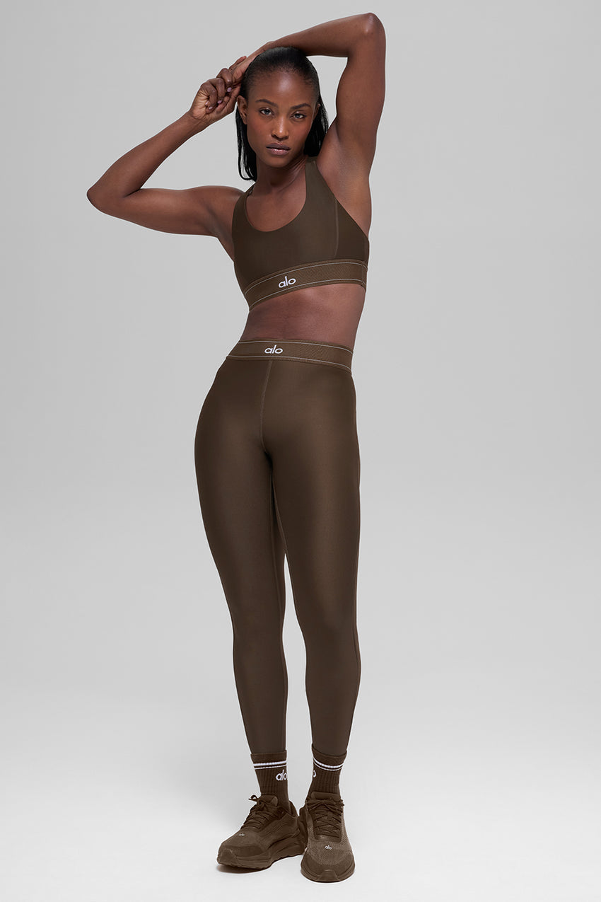Airlift High-Waist Suit Up Legging - Black/White