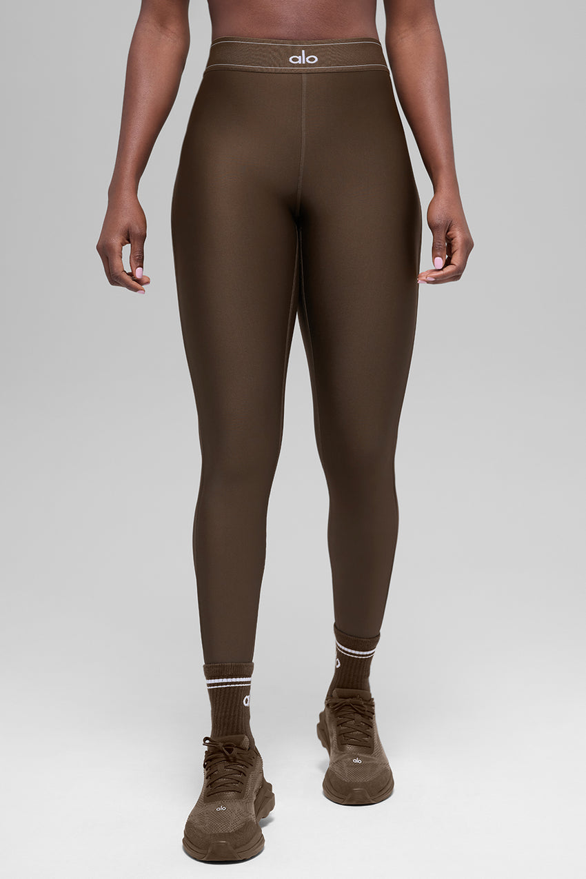 Airlift High-Waist Suit Up Legging - Black/White