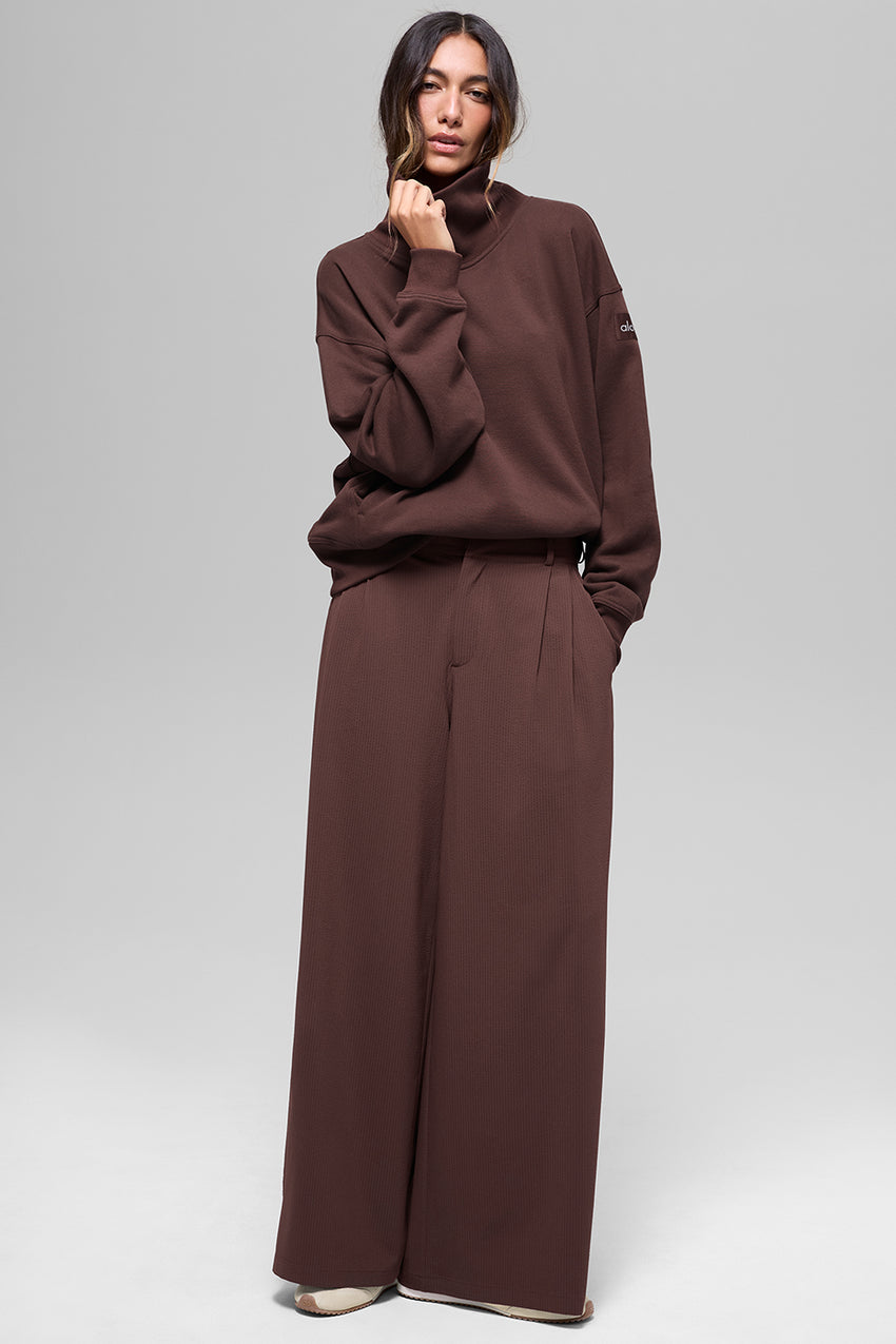 High-Waist Dreamscape Trouser (Regular) - Black