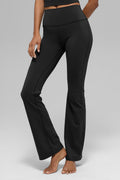 ALO Softsculpt High-Waist Bootcut Legging - Black