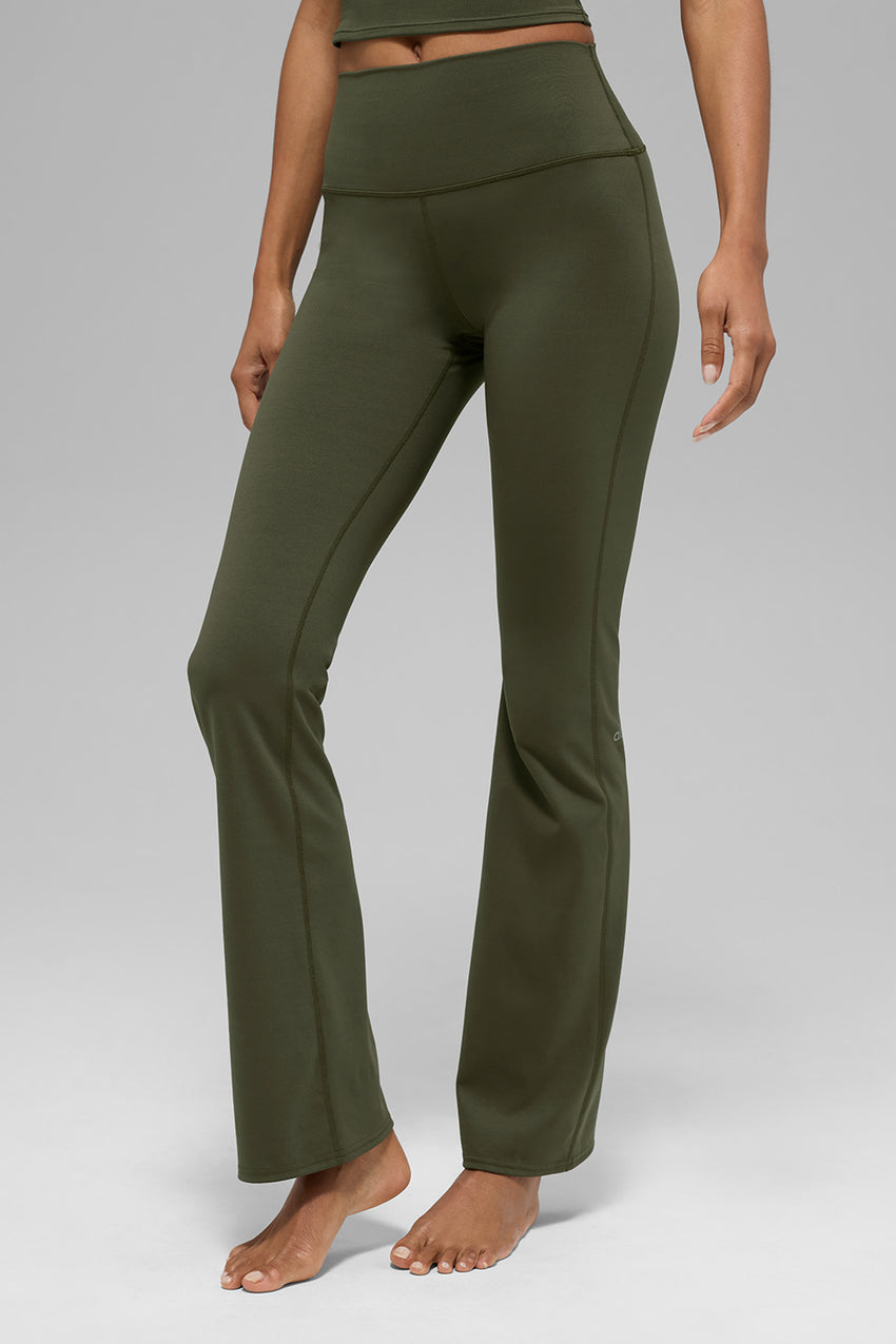 ALO Softsculpt High-Waist Bootcut Legging - Black