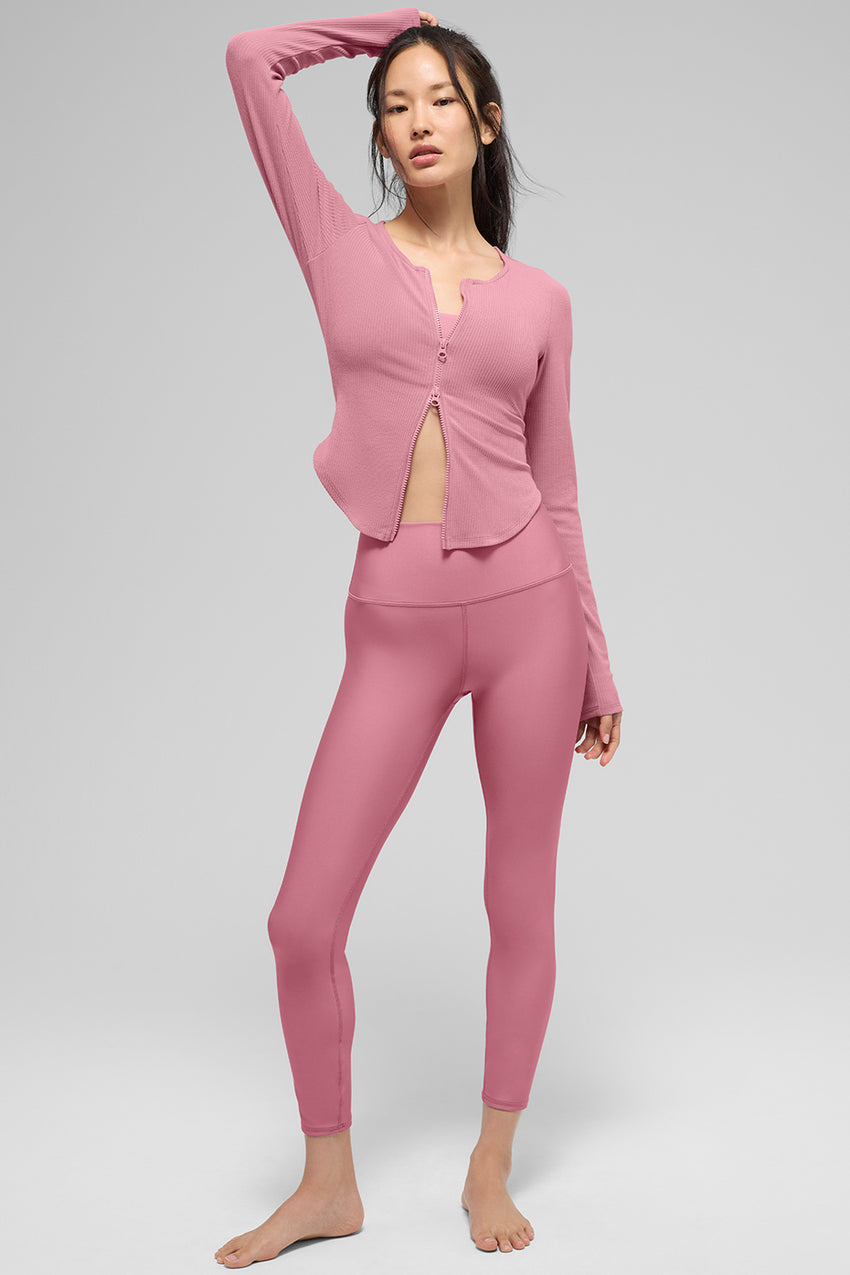 7/8 High-Waist Airlift Legging - Black