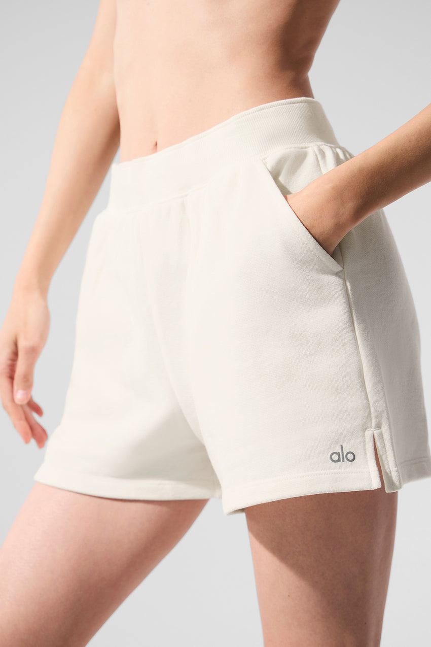 Low Key Sweat Short - Athletic Heather Grey