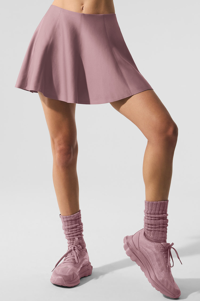 Airlift Down The Line Tennis Skirt - Black