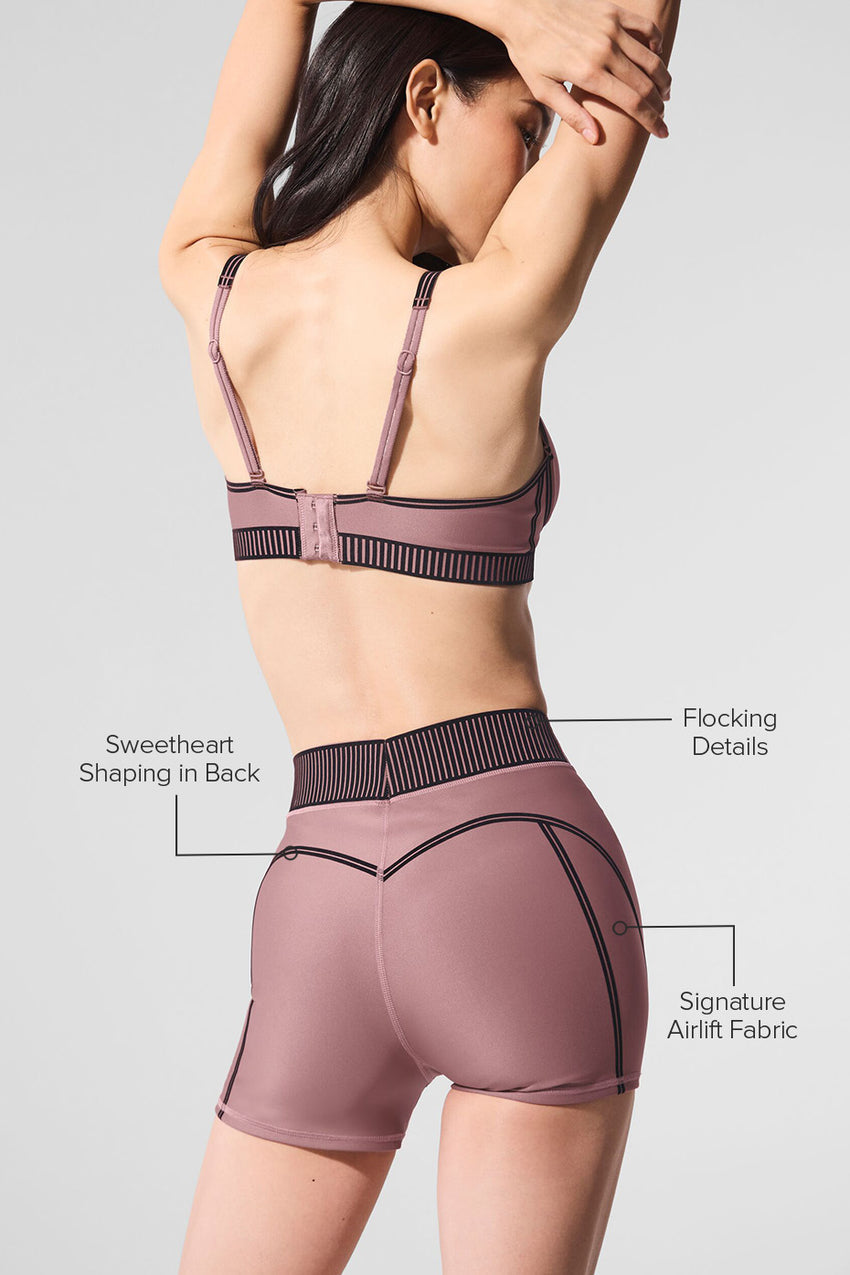 Airlift High-Waist Line Up Short - Black