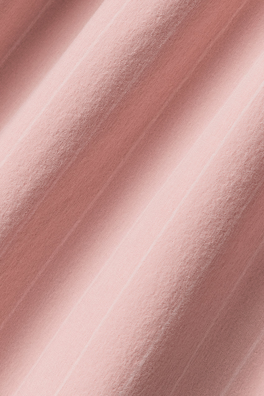 Pinstripe Daylight Boxer Short - Pink Quartz/Ivory