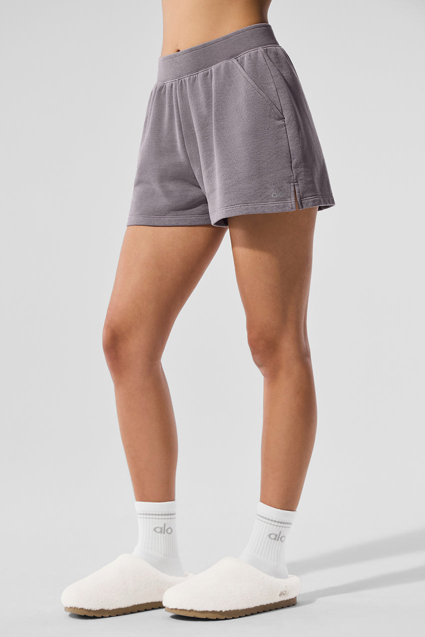 Low Key Sweat Short - Athletic Heather Grey