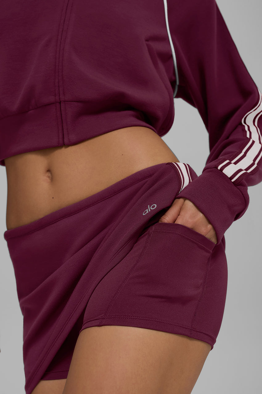 Track Star Mini Skirt - Black