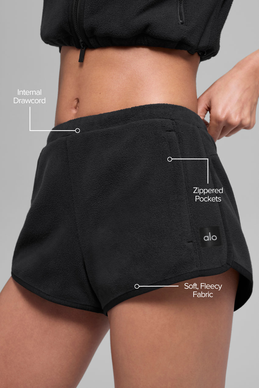 Polar Fleece Retreat Short - Ivory