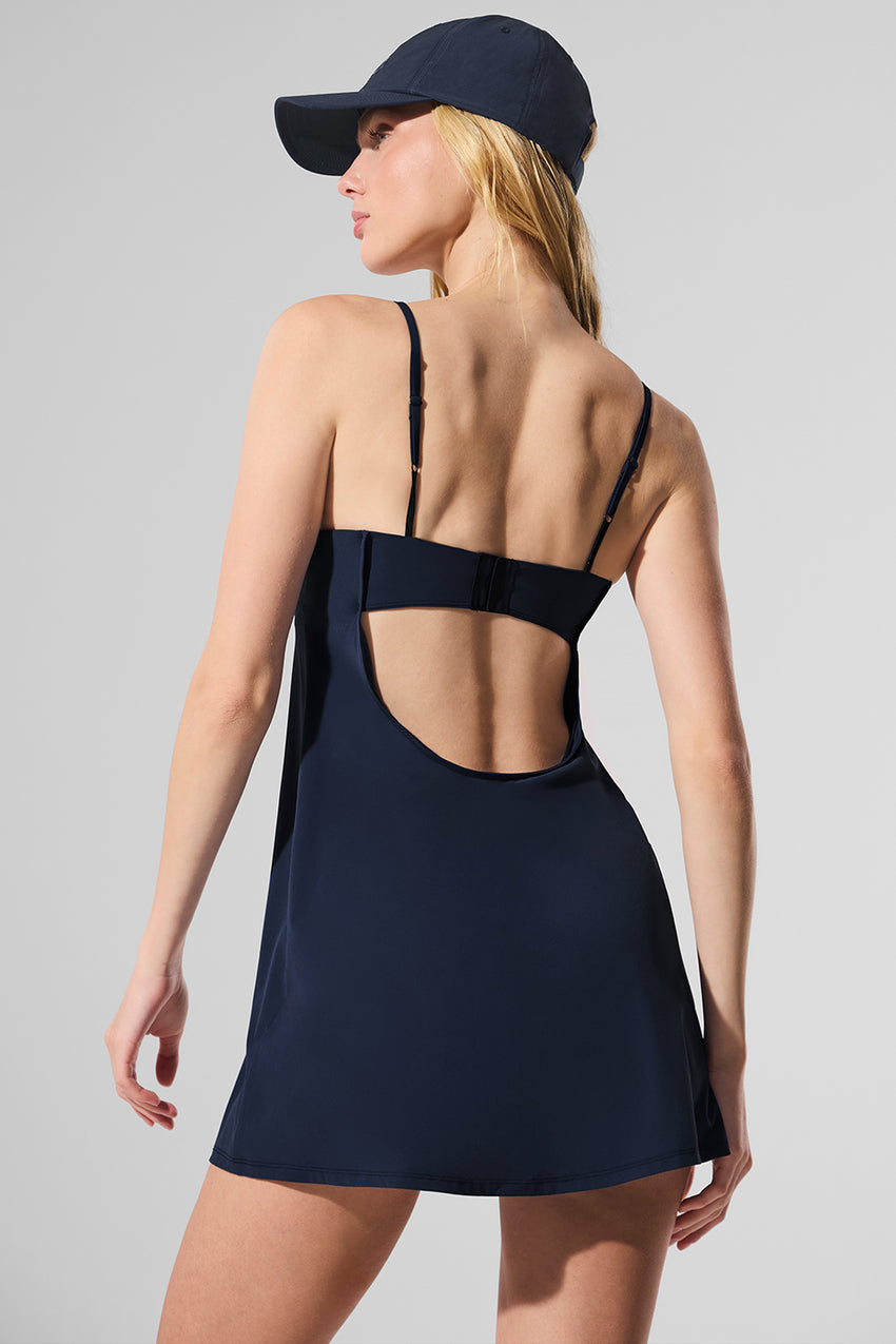 Breezy Tennis Dress - Black
