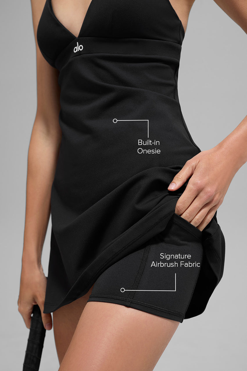 Airbrush Splendor Dress - White