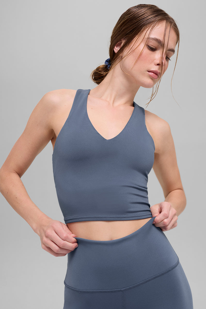 Airbrush Real Bra Tank - Black