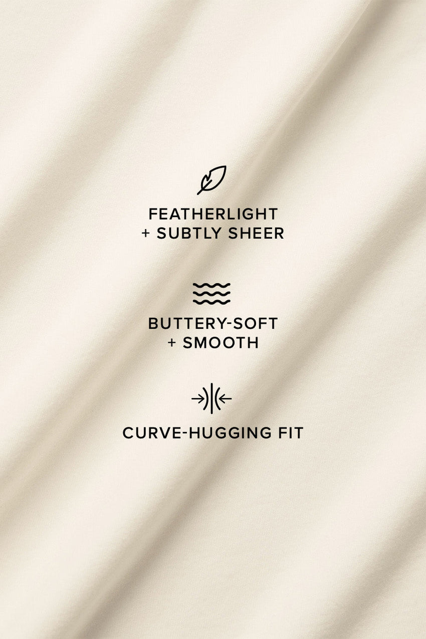 Sheer Glow Bra - Black