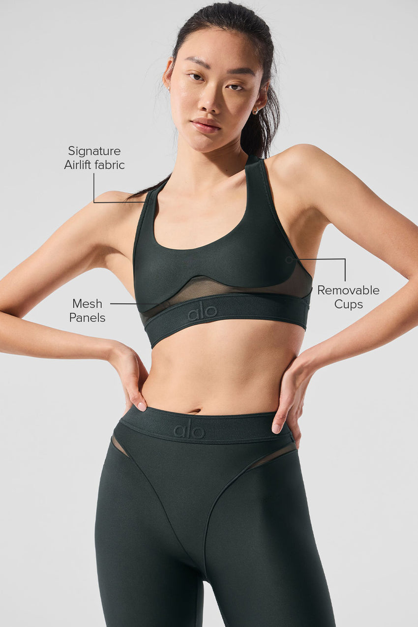 Airlift Rebel Bra - Black