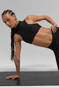 Airlift Light Speed Hooded Bra - Black
