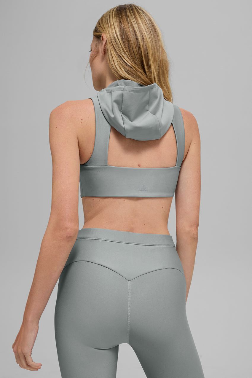 Airlift Light Speed Hooded Bra - Black