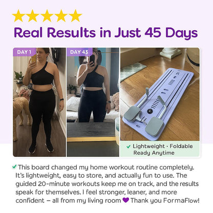 FormaFlow™ Pilates Reformer Board